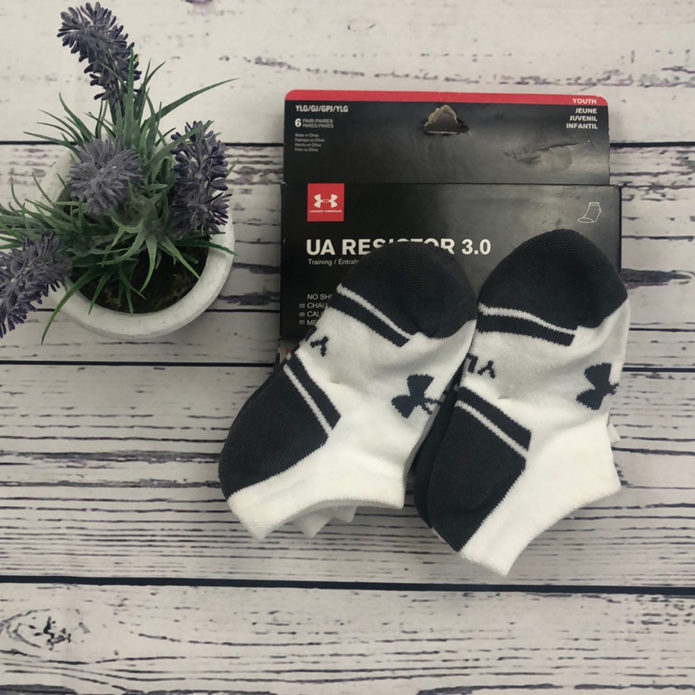 Under Armour Youth No Show Sock